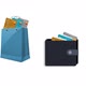 Shopping Bag And Wallet Icons - VideoHive Item for Sale