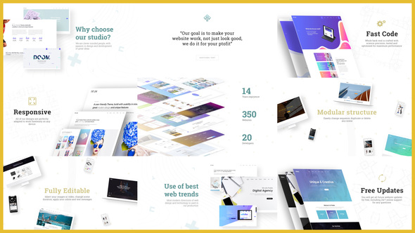 Minimal Website Presentation