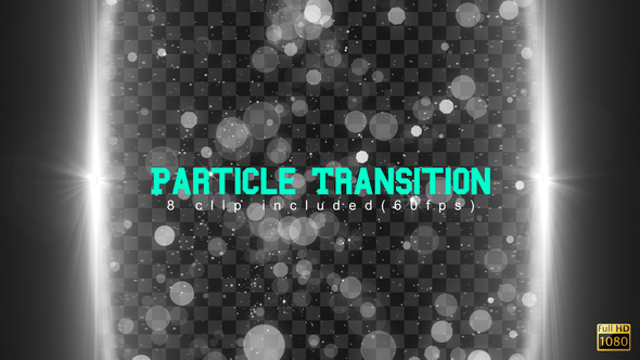Particle Glittering Transitions alt