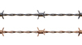 Seamless Repeating Clean and Rusty Barbed Wire - PhotoDune Item for Sale