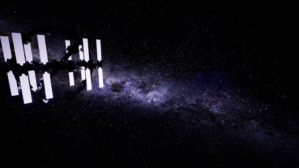 Spaceship Travelling Through the Universe alt