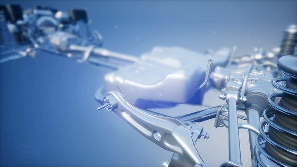 Detailed Car Engine and Other Parts alt