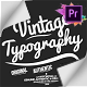 Vintage Typography Pack 26 Animated Badges | Mogrt - VideoHive Item for Sale