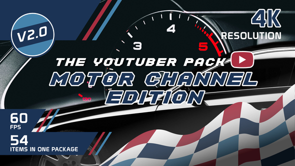 The YouTuber Pack - Motor Channel Edition V2.0