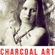 Charcoal Art - Realistic Dust Photoshop Action - GraphicRiver Item for Sale