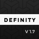 Definity - Multipurpose One/Multi Page Template - ThemeForest Item for Sale