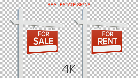 Real Estate Signs alt