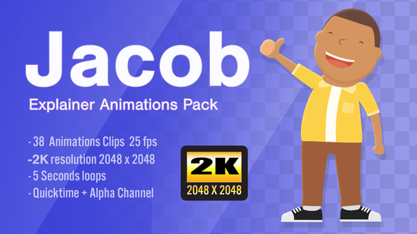 Jacob Character Animation Pack