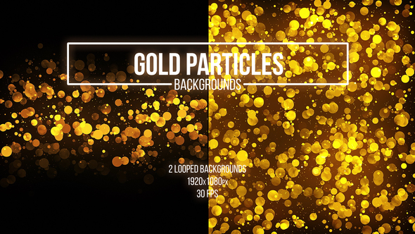 Gold Particles Backgrounds