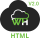 WHost-Domain Hosting Server Rental with WHMCS Responsive HTML5 Template - ThemeForest Item for Sale