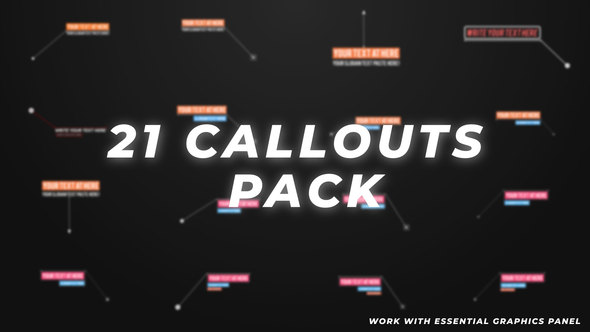 Callout Titles Pack