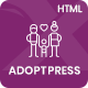 AdoptPress - Child & Pet Adoption Charity HTML Template - ThemeForest Item for Sale