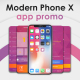 Modern Phone X App Promo - VideoHive Item for Sale