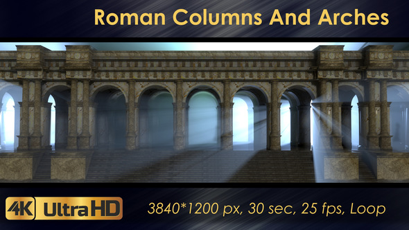 Roman Columns And Arches