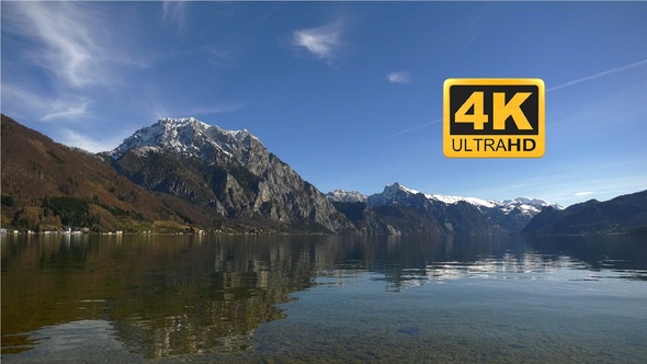 Mountain with Lake Austria