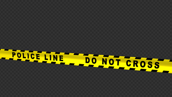 Police Line - English Text - 4K alt