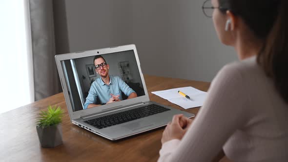 Virtual Video Conference on the Laptop