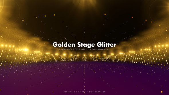 Golden Stage Glitter 5