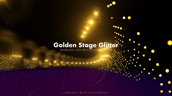 Golden Stage Glitter 4