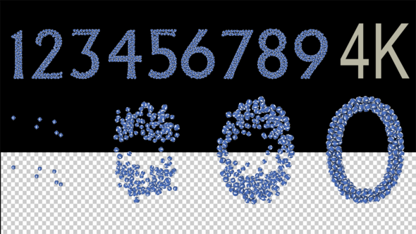 3d Balls FaceBook Numbers alt