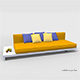 Sofa for a garden. - 3DOcean Item for Sale