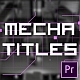 Mechanical Titles - VideoHive Item for Sale