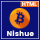 Nishue - Bitcoin and Cryptocurrency HTML Template - ThemeForest Item for Sale