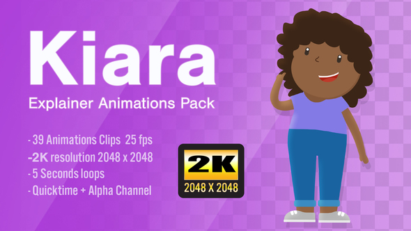 Kiara Character Animations Pack alt