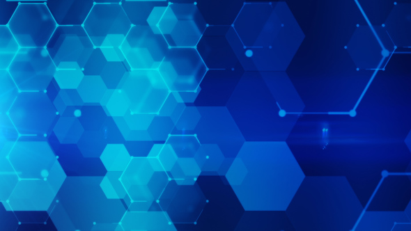 Hexagonal Technology Background 2K