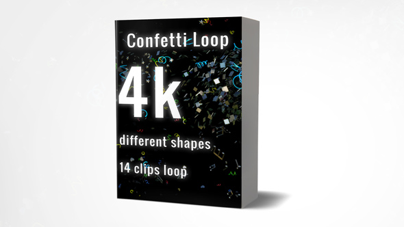 4k Confetti Loop