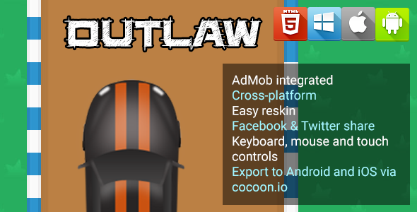Outlaw - HTML5 Game - Phaser