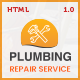 Plumbing - Plumber and Repair Services Maintenance HTML Template - ThemeForest Item for Sale
