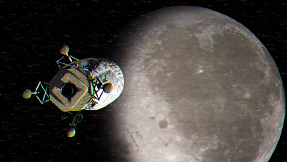 Apollo Approaches the Moon