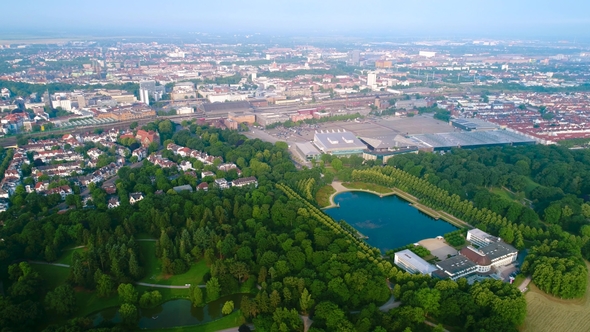 City Municipality of Bremen Aerial 