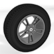 Standard wheel tire - 3DOcean Item for Sale