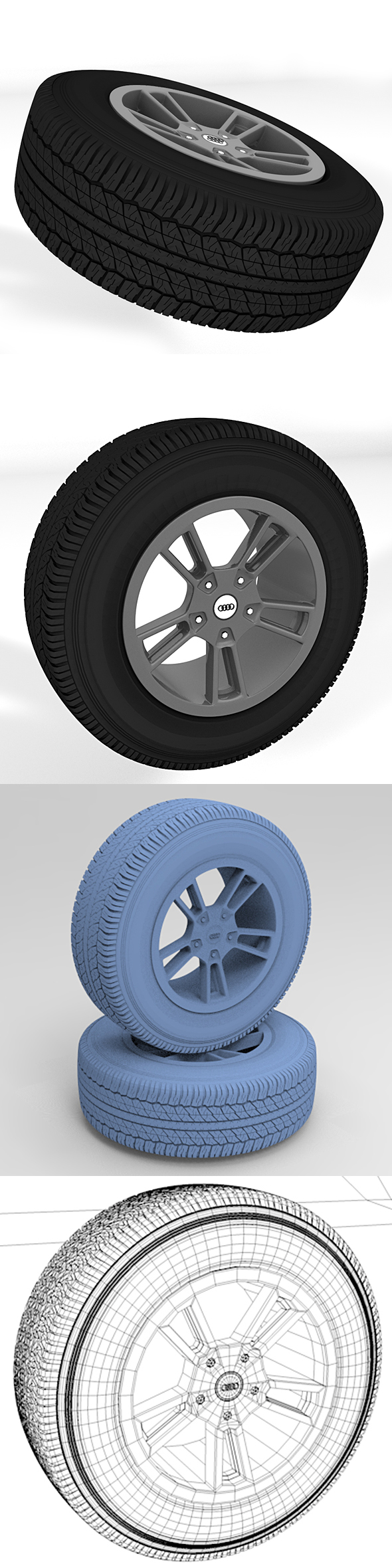 Standard wheel tire