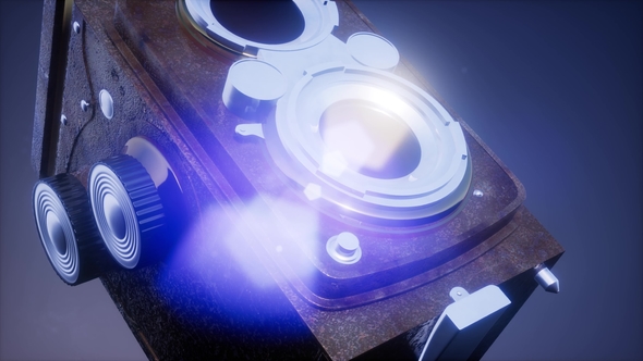 Vintage Cinema Camera alt