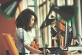 young  business woman at office - PhotoDune Item for Sale