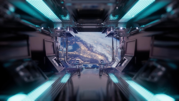 Ride in a Spaceship Tunnel alt