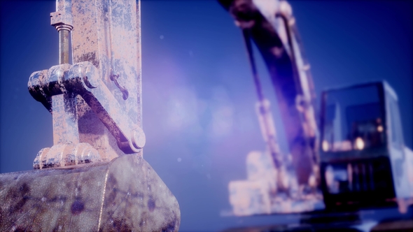 Metal Excavator Tractor alt