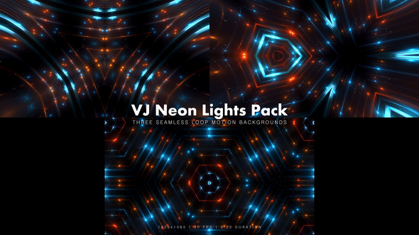 VJ Neon Lights Pack 2