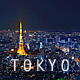 Tokyo Night Skyline Timelapse - VideoHive Item for Sale