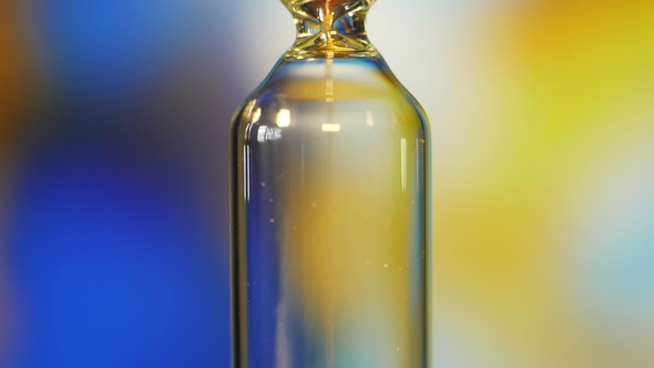 Sand Flowing Through an Hourglass