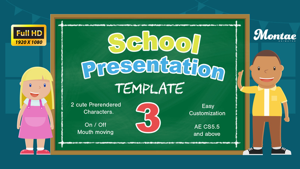 School Presentation Template V.3