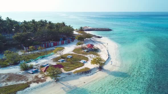 Maafushi Local Beach 4k