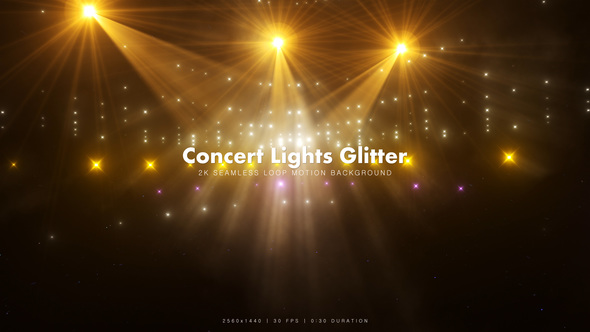 Concert Lights Glitter 16