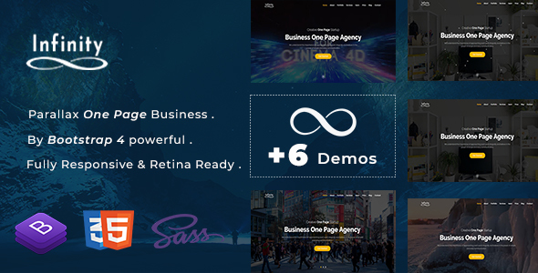 Infinity - One Page Parallax