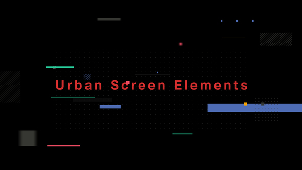 20 Urban screen Elements