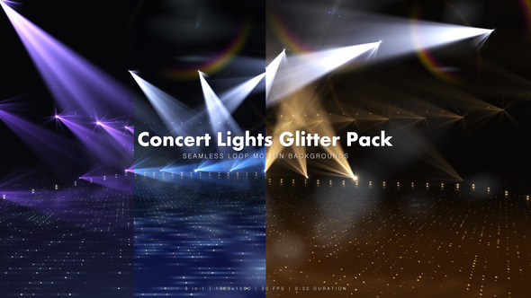 Concert Lights Glitter Pack