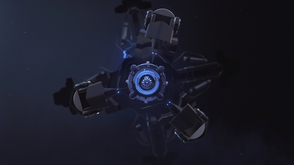 Futuristic Mechanism Logo Reveal alt